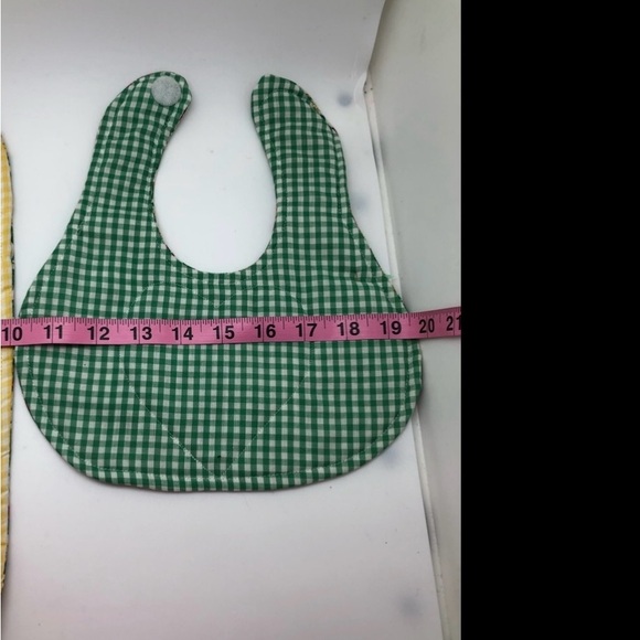 Baby Bibs 2x Handcrafted - Picture 9 of 10
